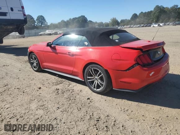 ✅ 2016 Ford Mustang EcoBoost Premium • VIN: 1FATP8UH7G5295754 • Lot: 82553835. Listed on Copart with 204,000 mi. Free auction sales archive from the USA and detailed vehicle history report at DreamBid. Image 2.
