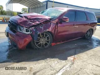 ✅ 2018 Dodge Durango GT • VIN: 1C4RDJDGXJC409311 • Lot: 84766975. Listed on Copart with 64,380 mi. Free auction sales archive from the USA and detailed vehicle history report at DreamBid. Image 1.