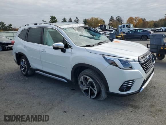 ✅ 2023 Subaru Forester Touring • VIN: JF2SKARC7PH550508 • Lot: 90942425. Listed on Copart with Not provided. Free auction sales archive from the USA and detailed vehicle history report at DreamBid. Image 4.