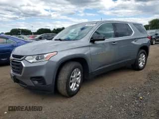 2018 Chevrolet Traverse LS с VIN 1GNEVFKW3JJ202703, выставлен на аукционе Copart как лот 70184765 с пробегом 82 973 миль миль и Списание • Salvage title. История ставок и продаж доступна на DreamBid. Изображение 1.