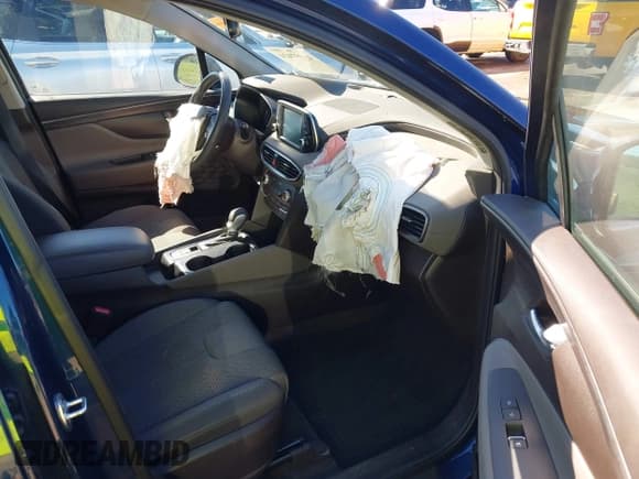 ✅ 2019 Hyundai Santa Fe SEL • VIN: 5NMS33AD7KH020056 • Lot: 43397434. Wystawiony na IAAI z przebiegiem 97 779 mil. Bezpłatny archiwum sprzedaży aukcyjnych z USA i szczegółowy raport historii pojazdu na DreamBid. Zdjęcie 5.