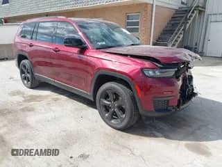 ✅ 2023 Jeep Grand Cherokee Altitude X • VIN: 1C4RJKAG1P8749817 • Lot: 43141133. Listed on IAAI with 37,065 mi. Free auction sales archive from the USA and detailed vehicle history report at DreamBid. Image 1.
