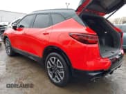 ✅ 2024 Chevrolet Blazer RS • VIN: 3GNKBERSXRS125413 • Lot: 41448149. Wystawiony na IAAI z przebiegiem 55 056 mil. Bezpłatny archiwum sprzedaży aukcyjnych z USA i szczegółowy raport historii pojazdu na DreamBid. Zdjęcie 3.