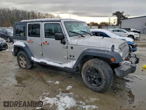 ✅ 2007 Jeep Wrangler Unlimited X • VIN: 1J8GA39167L168008 • Lot: 95675585. Listed on Copart with 181,143 mi. Free auction sales archive from the USA and detailed vehicle history report at DreamBid. Image 4.