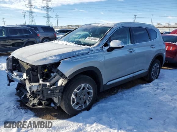 ✅ 2021 Hyundai Santa Fe Blue • VIN: KM8S2DA11MU010516 • Лот: 86045684. Опубликован ранее на Copart с пробегом 39 647 миль. Бесплатный доступ к архиву аукционных продаж из США и подробный отчёт об истории автомобиля на DreamBid. Изображение 1.