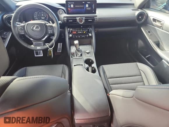 ✅ 2025 Lexus IS 350 F Sport • VIN: JTHGZ1E29S5039789 • Lot: 87458745. Listed on Copart with 7,171 mi. Free auction sales archive from the USA and detailed vehicle history report at DreamBid. Image 8.