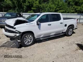 2020 Chevrolet Silverado 1500 Custom with VIN 3GCUYBEF6LG104558, listed as a Copart auction lot 70429965 with 101,613 mi miles and Non repairable. Bid and sale history available at DreamBid. Image 1.