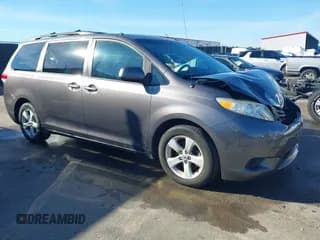 ✅ 2011 Toyota Sienna LE • VIN: 5TDKK3DCXBS039574 • Lot: 43610384. Listed on IAAI with 241,626 mi. Free auction sales archive from the USA and detailed vehicle history report at DreamBid. Image 1.