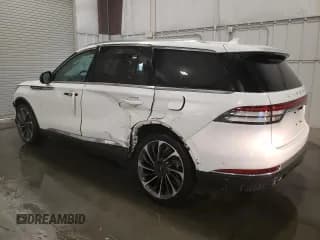 ✅ 2020 Lincoln Aviator Reserve • VIN: 5LM5J7XC9LGL25066 • Lot: 40813574. Listed on Copart with 49,989 mi. Free auction sales archive from the USA and detailed vehicle history report at DreamBid. Image 2.