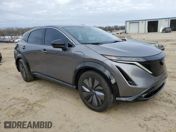 ✅ 2023 Nissan ARIYA Premiere • VIN: JN1BF0BA8PM411746 • Лот: 45019595. Опубликован ранее на Copart с пробегом 12 837 миль. Бесплатный доступ к архиву аукционных продаж из США и подробный отчёт об истории автомобиля на DreamBid. Изображение 4.