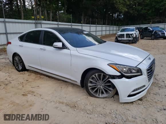 2016 Hyundai Genesis 3.8L z VIN KMHGN4JE0GU107517, wystawiony jako Copart lot #72142564 z przebiegiem 115 744 mil mil oraz Szkoda całkowita • Salvage title. Historia ofert i sprzedaży dostępna na DreamBid. Obrazek 4.