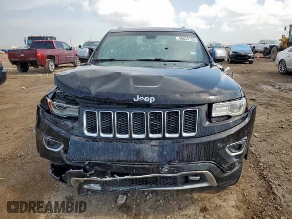 ✅ 2014 Jeep Grand Cherokee Overland • VIN: 1C4RJECG4EC452212 • Лот: 69033135. Опубликован ранее на Copart с пробегом 160 450 миль. Бесплатный доступ к архиву аукционных продаж из США и подробный отчёт об истории автомобиля на DreamBid. Изображение 5.
