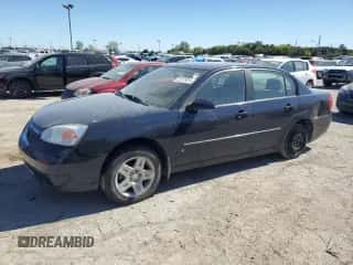 2006 Chevrolet Malibu 0LT z VIN 1G1ZT51FX6F176230, wystawiony jako Copart lot #73711974 z przebiegiem 161 237 mil mil oraz Szkoda całkowita • Salvage title. Historia ofert i sprzedaży dostępna na DreamBid. Obrazek 1.