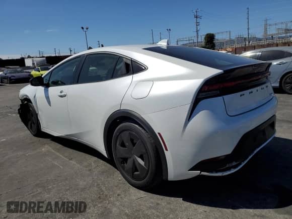 2024 Toyota Prius LE with VIN JTDACAAU6R3017044, listed as a Copart auction lot 71922495 with 35,691 mi miles and Salvage title. Bid and sale history available at DreamBid. Image 2.