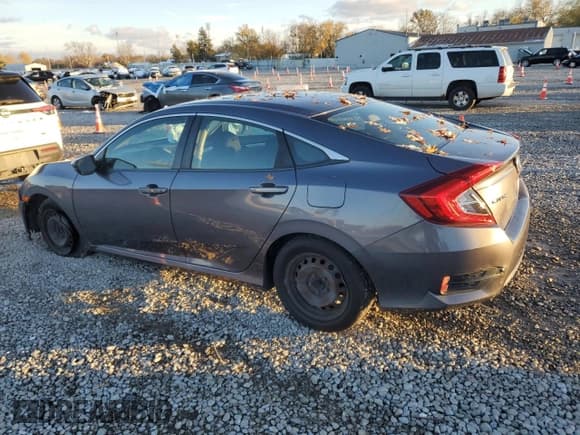 ✅ 2016 Honda Civic LX • VIN: 19XFC2F59GE020913 • Lot: 92229535. Listed on Copart with 124,976 mi. Free auction sales archive from the USA and detailed vehicle history report at DreamBid. Image 2.