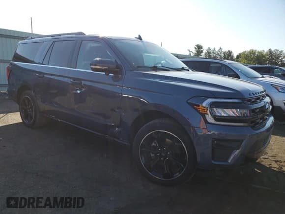 ✅ 2023 Ford Expedition Max Limited • VIN: 1FMJK2A8XPEA56650 • Lot: 72032105. Wystawiony na Copart z przebiegiem 20 904 mil. Bezpłatny archiwum sprzedaży aukcyjnych z USA i szczegółowy raport historii pojazdu na DreamBid. Zdjęcie 4.