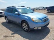 ✅ 2011 Subaru Outback Premium • VIN: 4S4BRBCC9B3319815 • Lot: 42951573. Listed on IAAI with 153,603 mi. Free auction sales archive from the USA and detailed vehicle history report at DreamBid. Image 1.