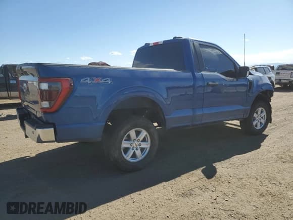 ✅ 2022 Ford F-150 XL • VIN: 1FTMF1E59NKE47304 • Lot: 57889635. Listed on Copart with 41,399 mi. Free auction sales archive from the USA and detailed vehicle history report at DreamBid. Image 3.