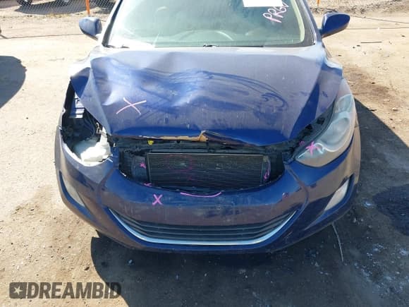 ✅ 2013 Hyundai Elantra Limited • VIN: 5NPDH4AE0DH289465 • Lot: 43311489. Listed on IAAI with 128,804 mi. Free auction sales archive from the USA and detailed vehicle history report at DreamBid. Image 6.