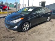 ✅ 2013 Hyundai Elantra GLS • VIN: KMHDH4AE9DU644005 • Lot: 43393734. Listed on IAAI with 113,127 mi. Free auction sales archive from the USA and detailed vehicle history report at DreamBid. Image 2.