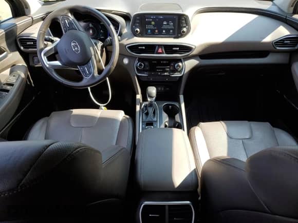 2020 Hyundai Santa Fe SEL with VIN 5NMS3CAD0LH226711, listed as a Copart auction lot 81456785 with 62,087 mi miles and Salvage title. Bid and sale history available at DreamBid. Image 8.