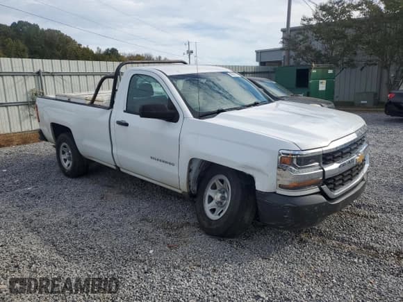 ✅ 2018 Chevrolet Silverado 1500 Work Truck • VIN: 1GCNCNEC4JZ273159 • Lot: 89562635. Wystawiony na Copart z przebiegiem 106 442 mil. Bezpłatny archiwum sprzedaży aukcyjnych z USA i szczegółowy raport historii pojazdu na DreamBid. Zdjęcie 4.