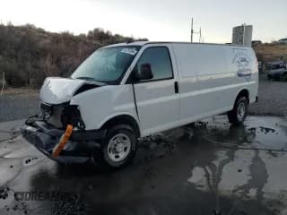 ✅ 2021 Chevrolet Express Cargo • VIN: 1GCWGBFP0M1206747 • Lot: 82701894. Listed on Copart with Not provided. Free auction sales archive from the USA and detailed vehicle history report at DreamBid. Image 1.