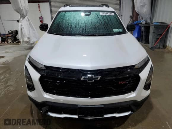 2025 Chevrolet Equinox AWD RS с VIN 3GNAXTEG5SL221601, выставлен на аукционе Copart как лот 59528335 с пробегом 2 767 миль миль и Списание • Salvage title. История ставок и продаж доступна на DreamBid. Изображение 5.