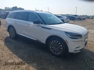✅ 2021 Lincoln Aviator Reserve • VIN: 5LM5J7WC2MGL01985 • Lot: 42548458. Wystawiony na IAAI z przebiegiem 57 623 mil. Bezpłatny archiwum sprzedaży aukcyjnych z USA i szczegółowy raport historii pojazdu na DreamBid. Zdjęcie 1.