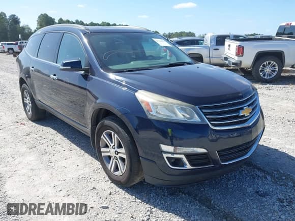 ✅ 2015 Chevrolet Traverse LT • VIN: 1GNKVHKD1FJ378329 • Lot: 43296873. Wystawiony na IAAI z przebiegiem 192 273 mil. Bezpłatny archiwum sprzedaży aukcyjnych z USA i szczegółowy raport historii pojazdu na DreamBid. Zdjęcie 1.