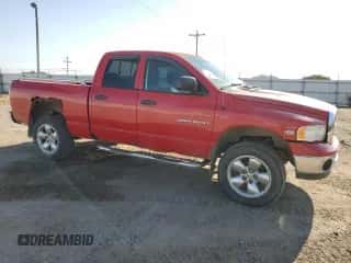 2005 Dodge 1500 SLT с VIN 1D7HU18D35S201817, выставлен на аукционе Copart как лот 71155324 с пробегом 142 050 миль миль и Чистый • Clean title. История ставок и продаж доступна на DreamBid. Изображение 4.