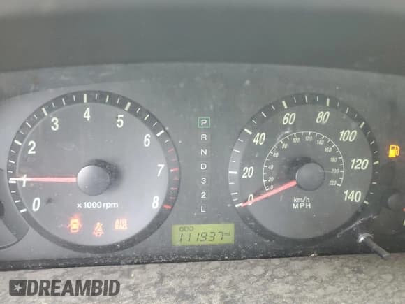 ✅ 2004 Hyundai Elantra GLS • VIN: KMHDN46D34U761118 • Lot: 61878545. Wystawiony na Copart z przebiegiem 111 937 mil. Bezpłatny archiwum sprzedaży aukcyjnych z USA i szczegółowy raport historii pojazdu na DreamBid. Zdjęcie 9.