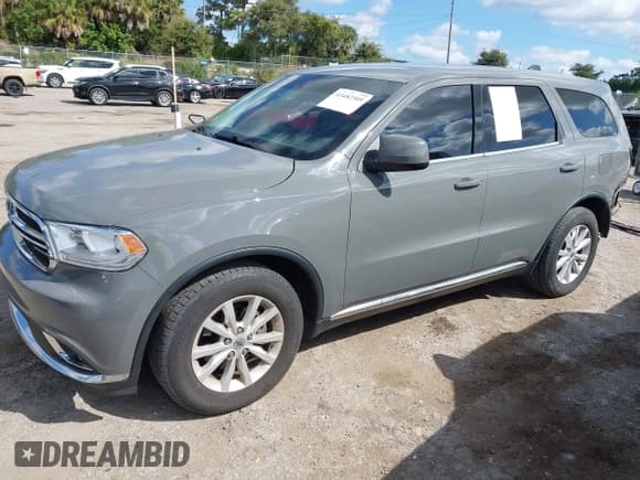 ✅ 2019 Dodge Durango SXT • VIN: 1C4RDHAG6KC644609 • Lot: 43482305. Wystawiony na IAAI z przebiegiem 107 467 mil. Bezpłatny archiwum sprzedaży aukcyjnych z USA i szczegółowy raport historii pojazdu na DreamBid. Zdjęcie 2.
