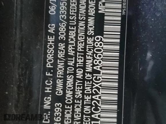 ✅ 2016 Porsche Cayenne Turbo • VIN: WP1AC2A2XGLA86089 • Lot: 88447515. Wystawiony na Copart z przebiegiem Nie podano. Bezpłatny archiwum sprzedaży aukcyjnych z USA i szczegółowy raport historii pojazdu na DreamBid. Zdjęcie 15.