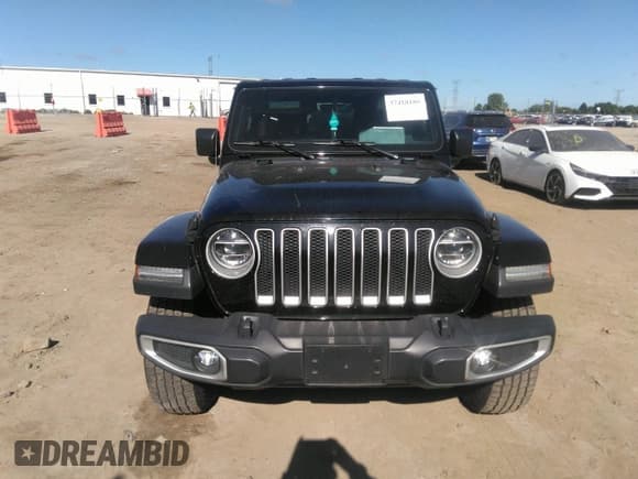 ✅ 2021 Jeep Wrangler Unlimited Sahara • VIN: 1C4HJXEG4MW506447 • Lot: 37418105. Listed on IAAI with 38,973 mi. Free auction sales archive from the USA and detailed vehicle history report at DreamBid. Image 6.