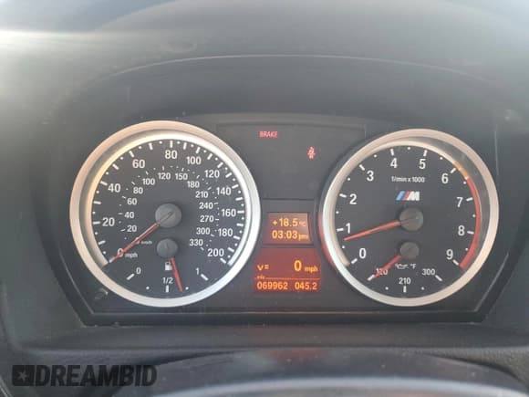 ✅ 2011 BMW M3 • VIN: WBSDX9C51BE783918 • Лот: 80067284. Опубликован ранее на Copart с пробегом 69 962 миль. Бесплатный доступ к архиву аукционных продаж из США и подробный отчёт об истории автомобиля на DreamBid. Изображение 9.