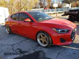 2020 Hyundai Veloster Premium z VIN KMHTG6AF9LU021176, wystawiony jako Copart lot #77886124 z przebiegiem 58 862 mil mil oraz Szkoda całkowita • Salvage title. Historia ofert i sprzedaży dostępna na DreamBid. Obrazek 4.