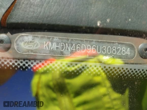 ✅ 2006 Hyundai Elantra GLS • VIN: KMHDN46D96U308284 • Lot: 41675013. Wystawiony na IAAI z przebiegiem 164 684 mil. Bezpłatny archiwum sprzedaży aukcyjnych z USA i szczegółowy raport historii pojazdu na DreamBid. Zdjęcie 9.