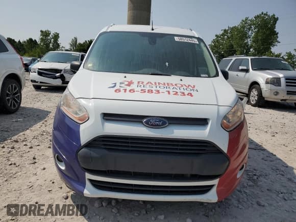 ✅ 2017 Ford Transit Connect XLT • VIN: NM0GS9F73H1328145 • Lot: 58512445. Listed on Copart with 114,950 mi. Free auction sales archive from the USA and detailed vehicle history report at DreamBid. Image 5.