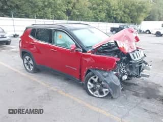 2019 Jeep Compass Limited с VIN 3C4NJDCB5KT646194, выставлен на аукционе IAAI как лот 43191478 с пробегом Не указан миль и . История ставок и продаж доступна на DreamBid. Изображение 1.