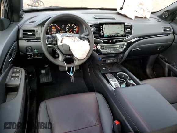 ✅ 2025 Honda Ridgeline Black Edition • VIN: 5FPYK3F87SB032211 • Lot: 62021275. Listed on Copart with 2,502 mi. Free auction sales archive from the USA and detailed vehicle history report at DreamBid. Image 8.