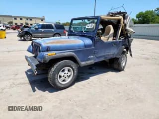 ✅ 1991 Jeep Wrangler • VIN: 2J4FY29S9MJ101514 • Lot: 64471185. Wystawiony na Copart z przebiegiem 220 295 mil. Bezpłatny archiwum sprzedaży aukcyjnych z USA i szczegółowy raport historii pojazdu na DreamBid. Zdjęcie 1.