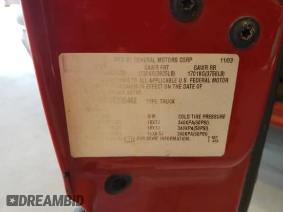 ✅ 2004 Chevrolet Silverado 1500 Z71 • VIN: 1GCEK19T94E206462 • Lot: 65658514. Wystawiony na Copart z przebiegiem 178 493 mil mil. Skorzystaj z bezpłatnego archiwum sprzedaży aukcyjnych z USA i zobacz szczegółowy raport historii pojazdu na DreamBid. Zdjęcie 12.