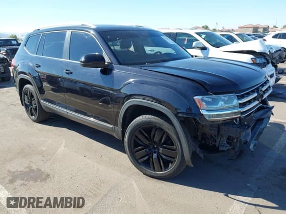 ✅ 2019 Volkswagen Atlas SEL • VIN: 1V2MR2CA6KC559351 • Лот: 43646235. Опубликован ранее на IAAI с пробегом 148 200 миль. Бесплатный доступ к архиву аукционных продаж из США и подробный отчёт об истории автомобиля на DreamBid. Изображение 1.