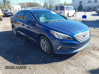 ✅ 2017 Hyundai Sonata 2.4L • VIN: 5NPE24AF5HH496034 • Lot: 43596552. Listed on IAAI with 119,525 mi. Free auction sales archive from the USA and detailed vehicle history report at DreamBid. Image 1.