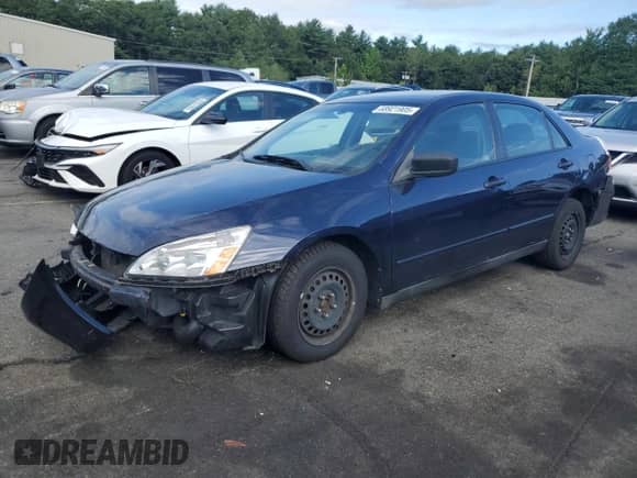 2007 Honda Accord VP with VIN 1HGCM56167A198426, listed as a Copart auction lot 68921905 with 196,711 mi miles and Salvage title. Bid and sale history available at DreamBid. Image 1.