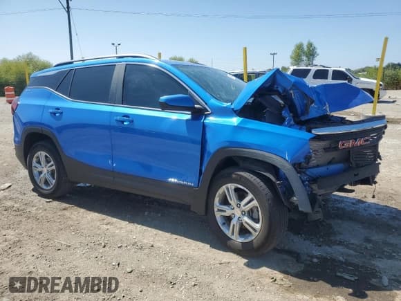 ✅ 2024 GMC Terrain SLE • VIN: 3GKALMEG2RL257027 • Lot: 71414085. Listed on Copart with 32,216 mi. Free auction sales archive from the USA and detailed vehicle history report at DreamBid. Image 4.