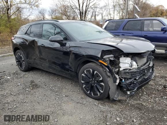 ✅ 2024 Chevrolet Blazer EV eAWD RS • VIN: 3GNKDCRJ5RS254228 • Лот: 92856485. Опубликован ранее на Copart с пробегом 14 357 миль. Бесплатный доступ к архиву аукционных продаж из США и подробный отчёт об истории автомобиля на DreamBid. Изображение 4.