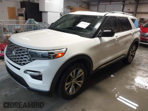 ✅ 2020 Ford Explorer Platinum • VIN: 1FM5K8HC0LGC25412 • Lot: 41874262. Wystawiony na IAAI z przebiegiem 58 514 mil. Bezpłatny archiwum sprzedaży aukcyjnych z USA i szczegółowy raport historii pojazdu na DreamBid. Zdjęcie 17.