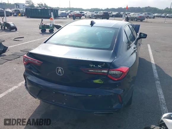 ✅ 2021 Acura TLX Technology • VIN: 19UUB5F4XMA014296 • Lot: 42688273. Listed on IAAI with Not provided. Free auction sales archive from the USA and detailed vehicle history report at DreamBid. Image 4.